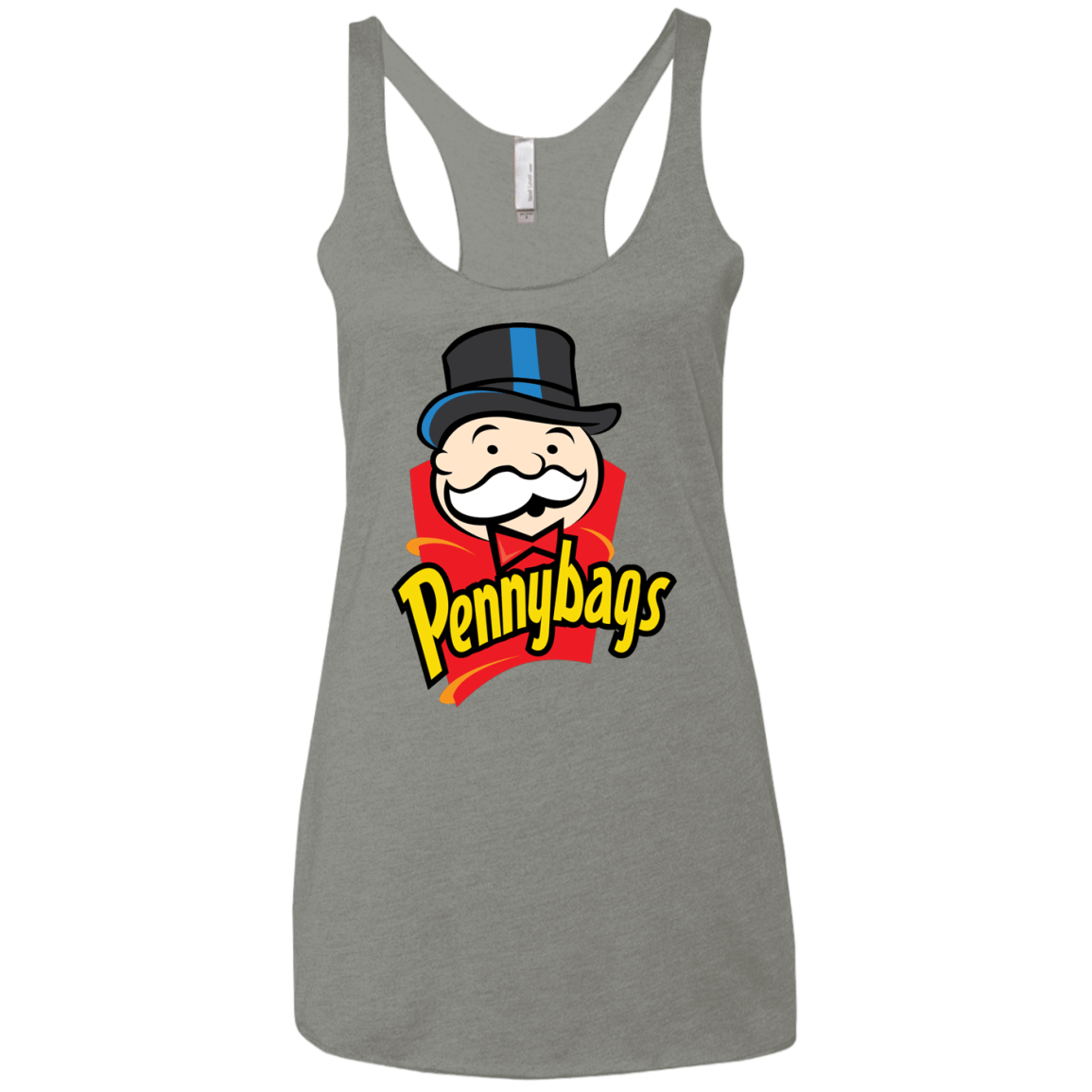 Pennybags Women's Triblend Racerback Tank