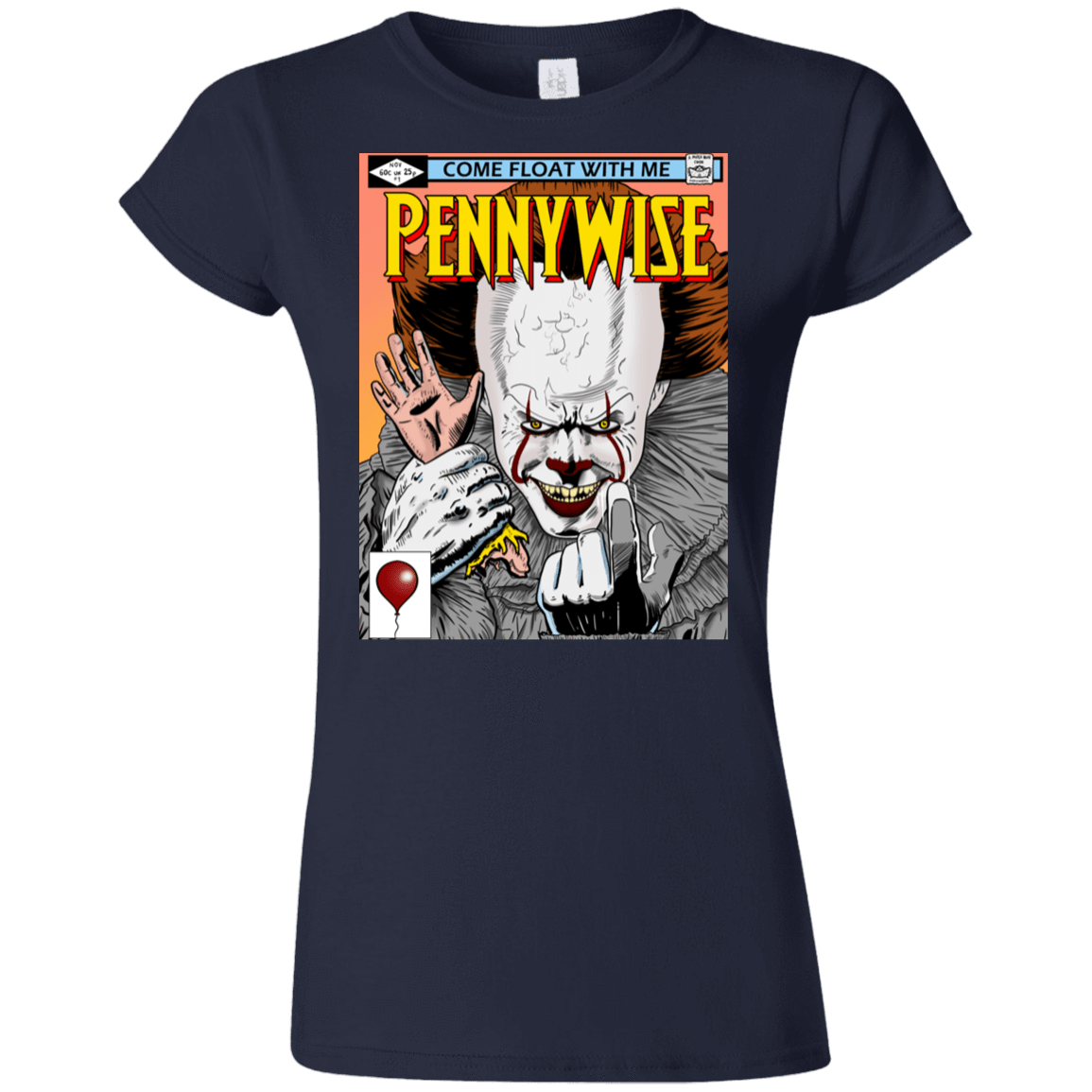 T-Shirts Navy / S Pennywise 8+ Junior Slimmer-Fit T-Shirt