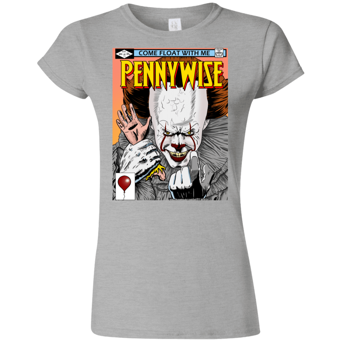 T-Shirts Sport Grey / S Pennywise 8+ Junior Slimmer-Fit T-Shirt