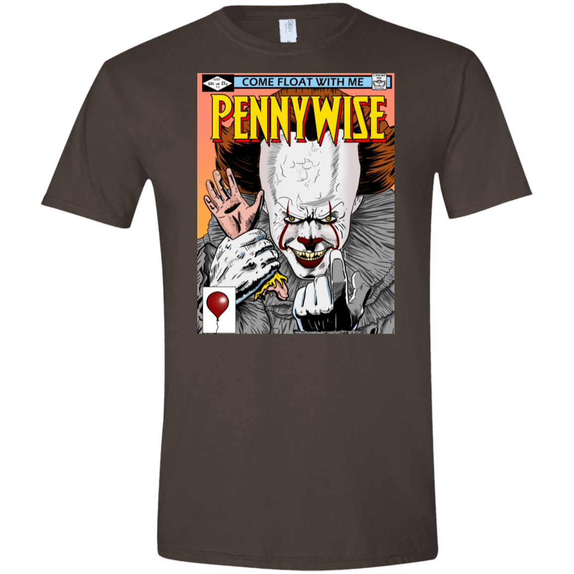 T-Shirts Dark Chocolate / S Pennywise 8+ Men's Semi-Fitted Softstyle