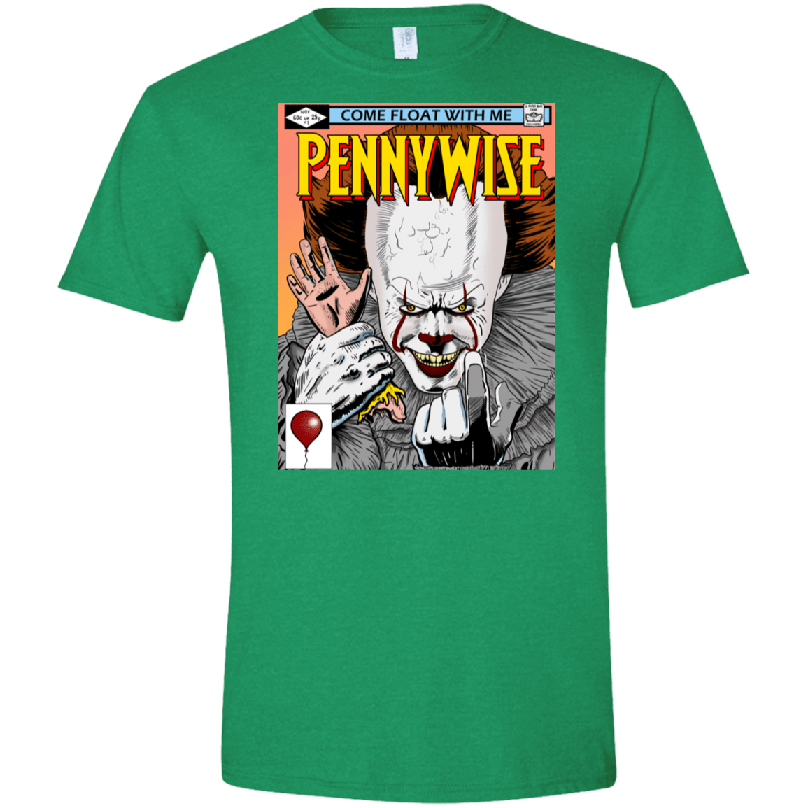 T-Shirts Heather Irish Green / S Pennywise 8+ Men's Semi-Fitted Softstyle