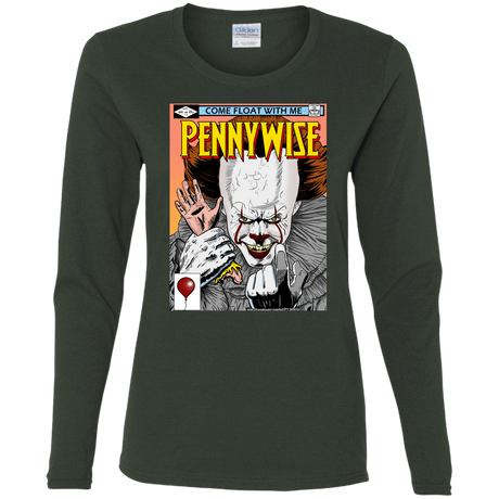 T-Shirts Forest / S Pennywise 8+ Women's Long Sleeve T-Shirt