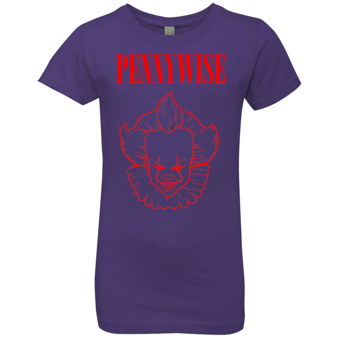 T-Shirts Purple Rush / YXS Pennywise Girls Premium T-Shirt