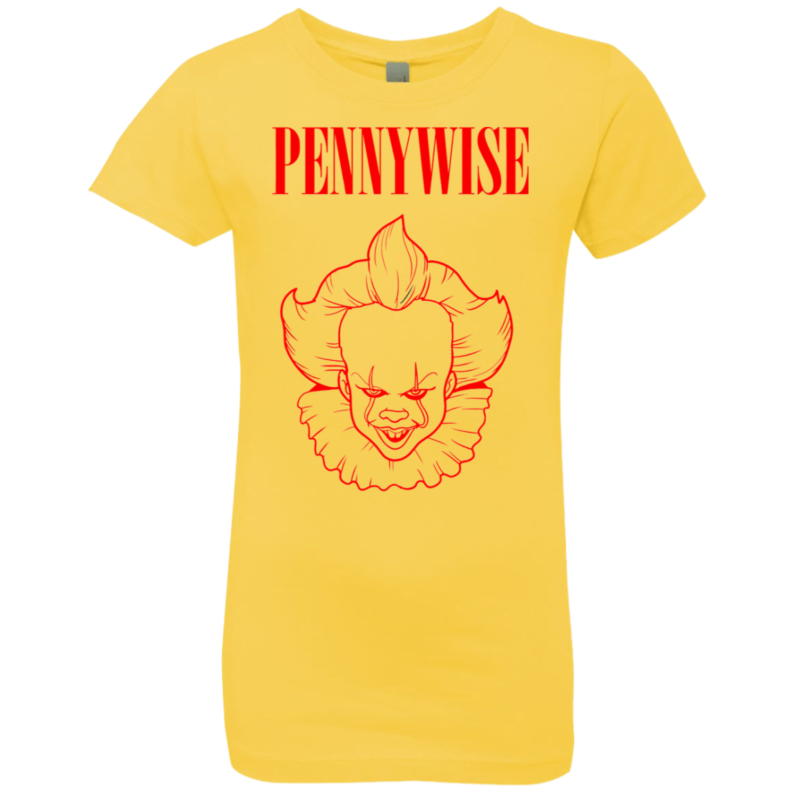 T-Shirts Vibrant Yellow / YXS Pennywise Girls Premium T-Shirt