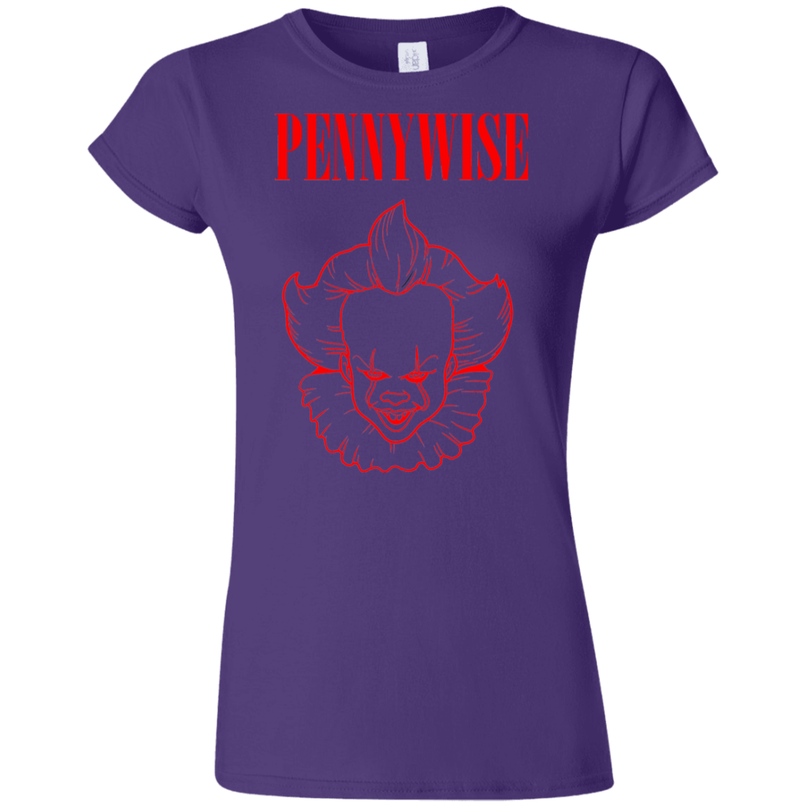 T-Shirts Purple / S Pennywise Junior Slimmer-Fit T-Shirt
