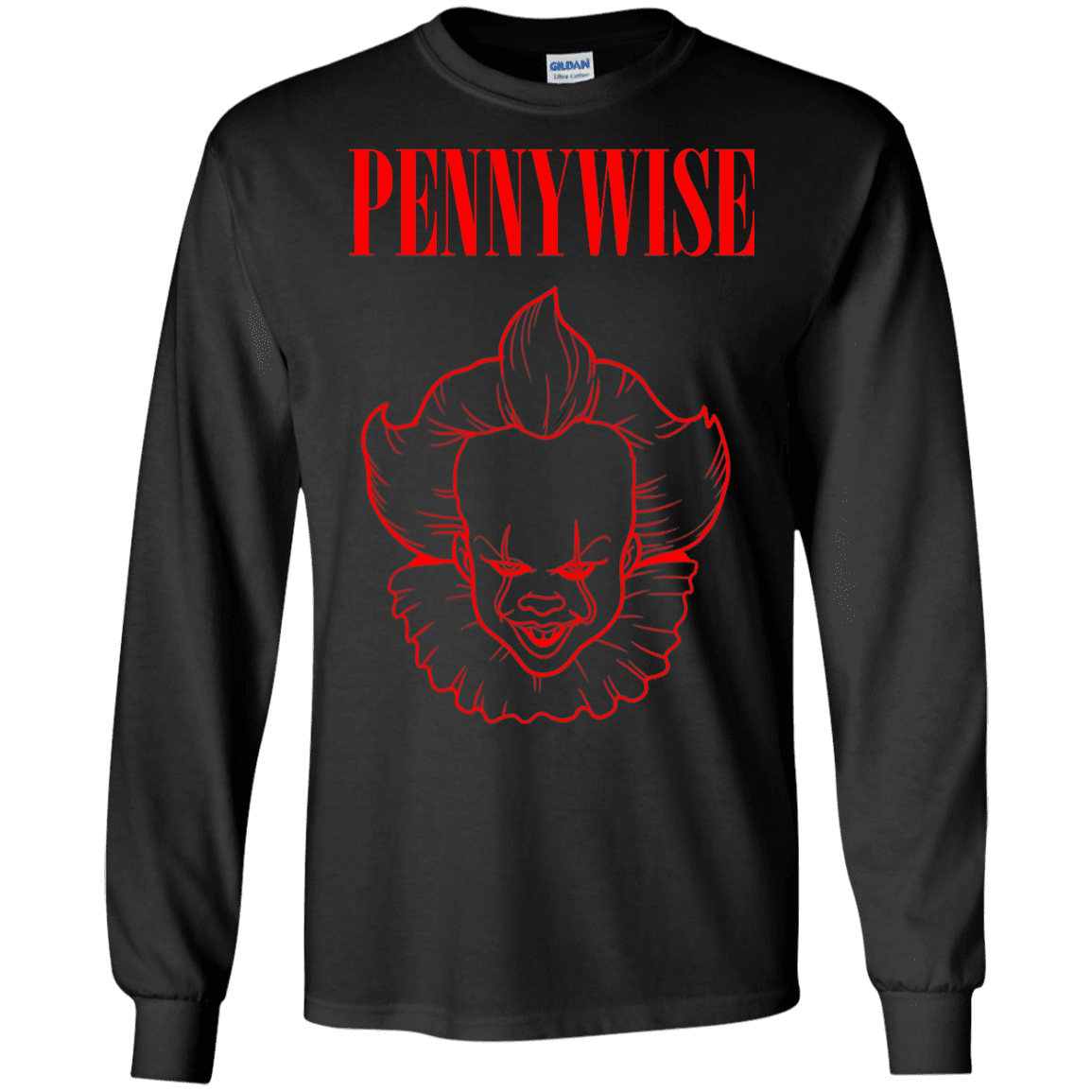 T-Shirts Black / S Pennywise Men's Long Sleeve T-Shirt
