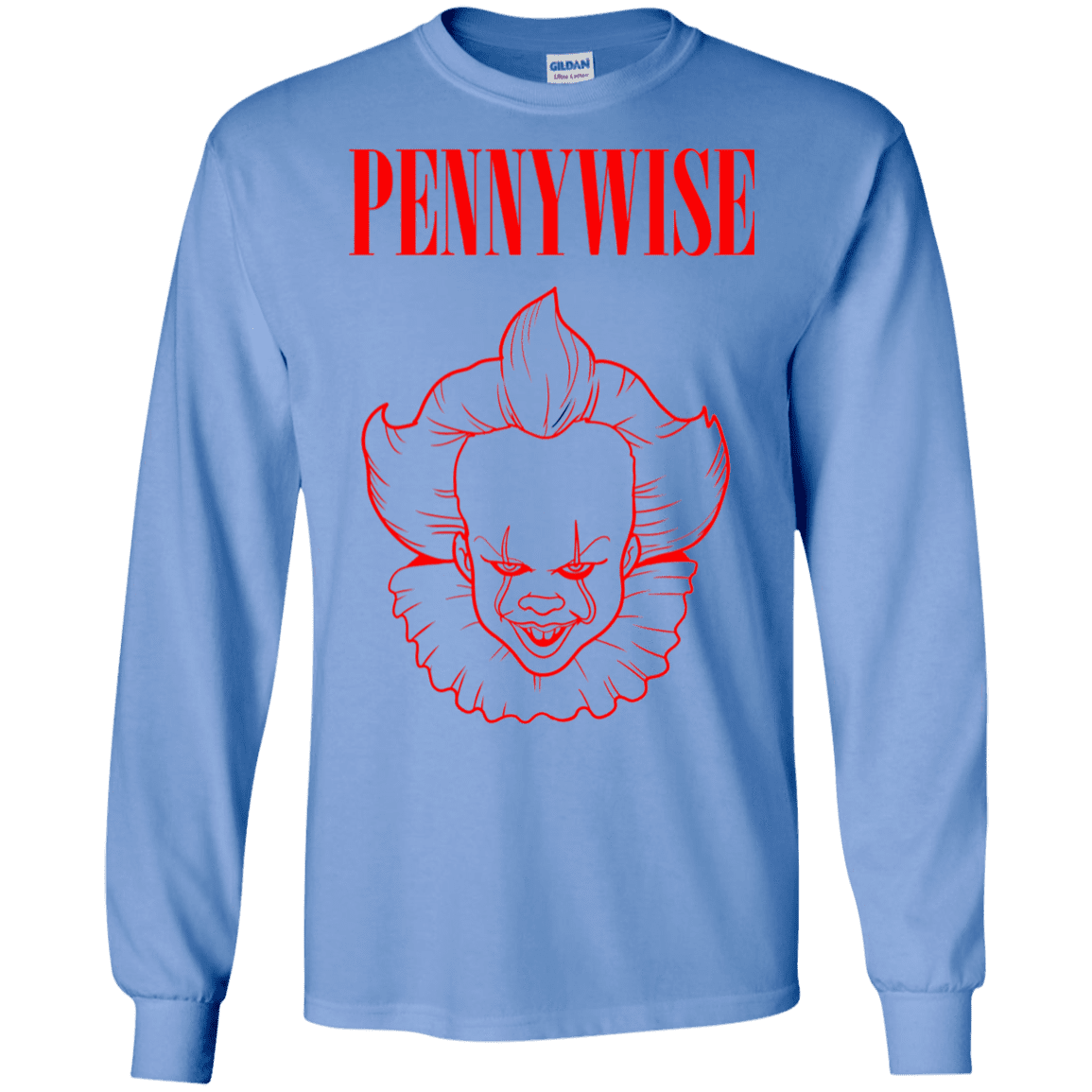 T-Shirts Carolina Blue / S Pennywise Men's Long Sleeve T-Shirt