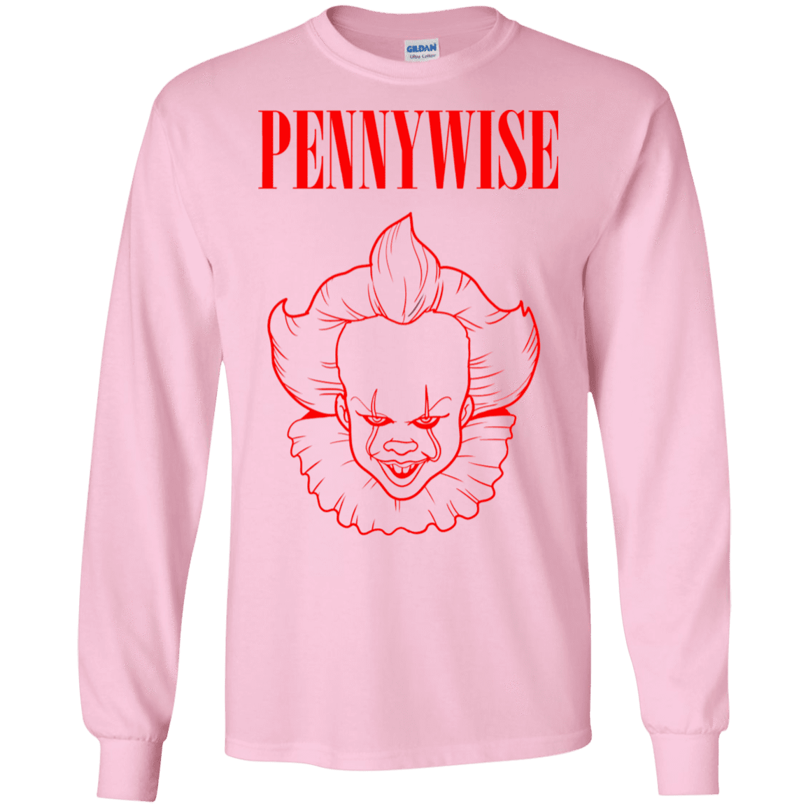 T-Shirts Light Pink / S Pennywise Men's Long Sleeve T-Shirt