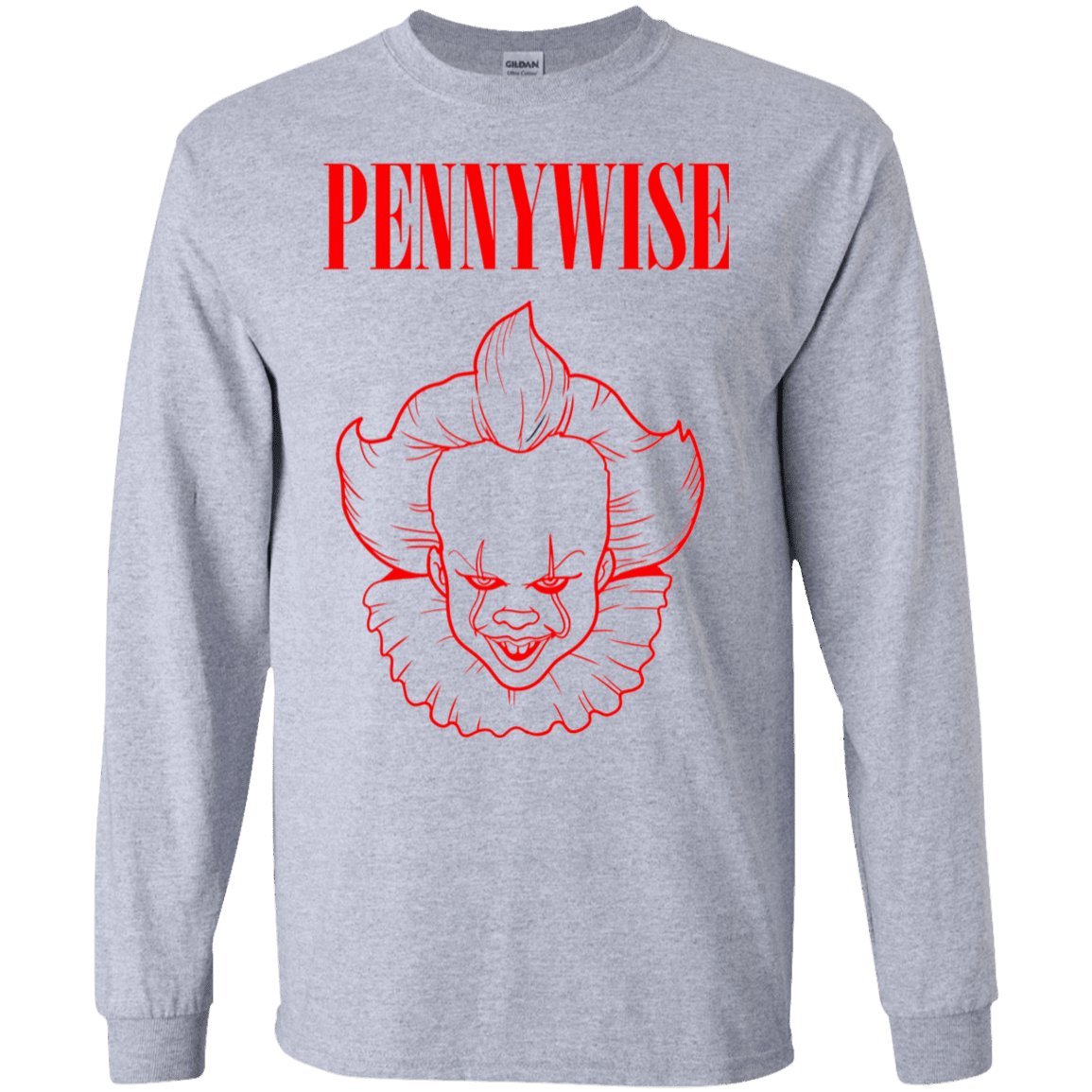 T-Shirts Sport Grey / S Pennywise Men's Long Sleeve T-Shirt
