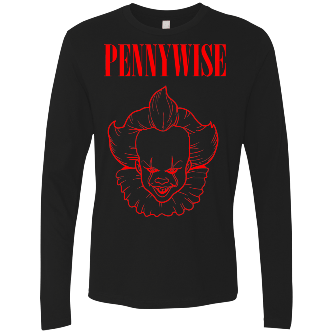 T-Shirts Black / S Pennywise Men's Premium Long Sleeve