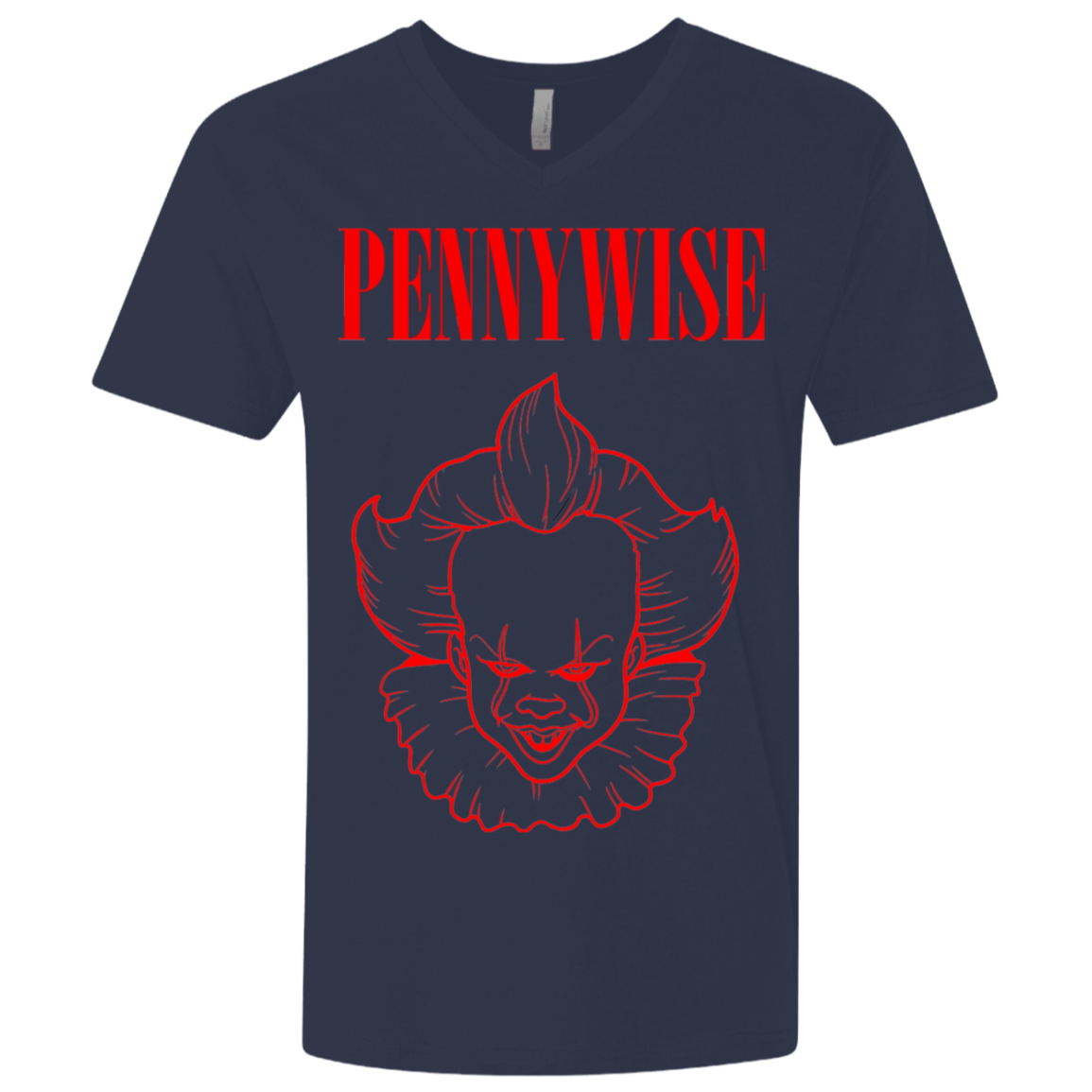 T-Shirts Midnight Navy / X-Small Pennywise Men's Premium V-Neck