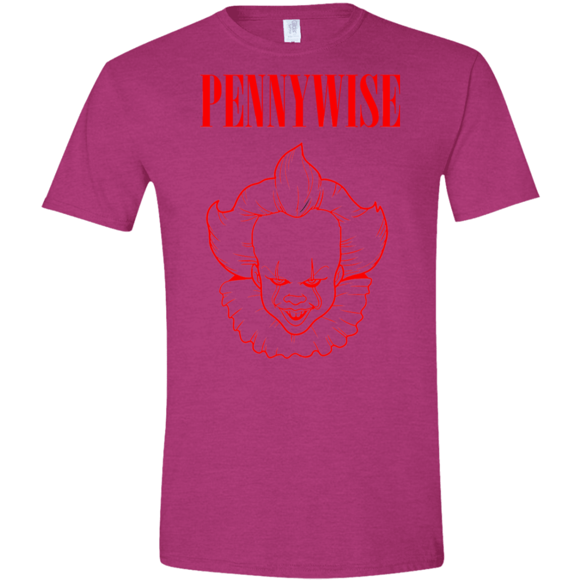 T-Shirts Antique Heliconia / S Pennywise Men's Semi-Fitted Softstyle