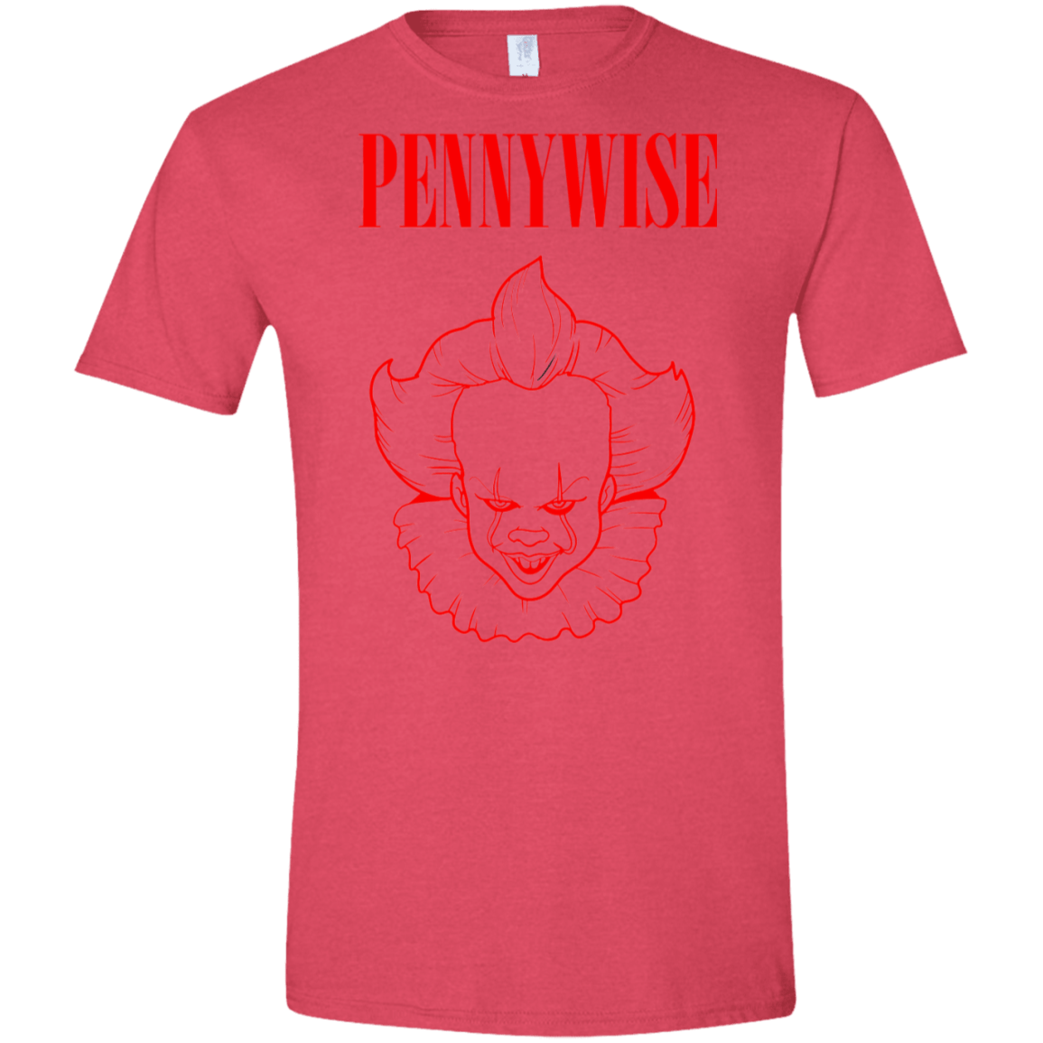 T-Shirts Heather Red / S Pennywise Men's Semi-Fitted Softstyle