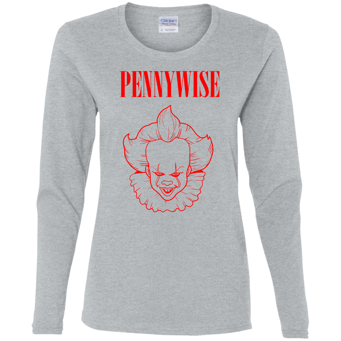 T-Shirts Sport Grey / S Pennywise Women's Long Sleeve T-Shirt