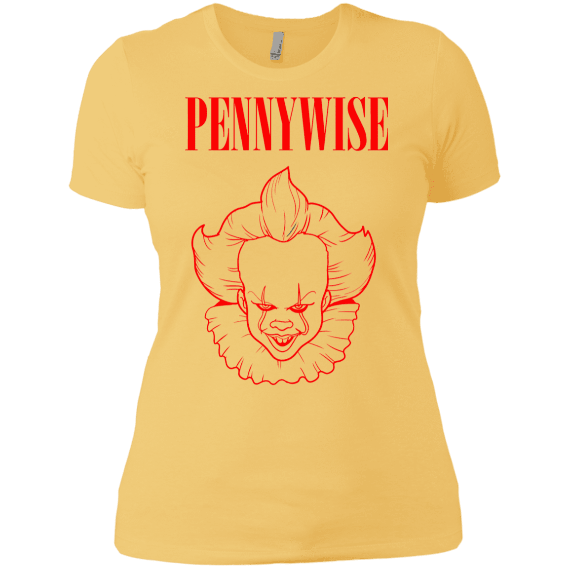 T-Shirts Banana Cream/ / X-Small Pennywise Women's Premium T-Shirt