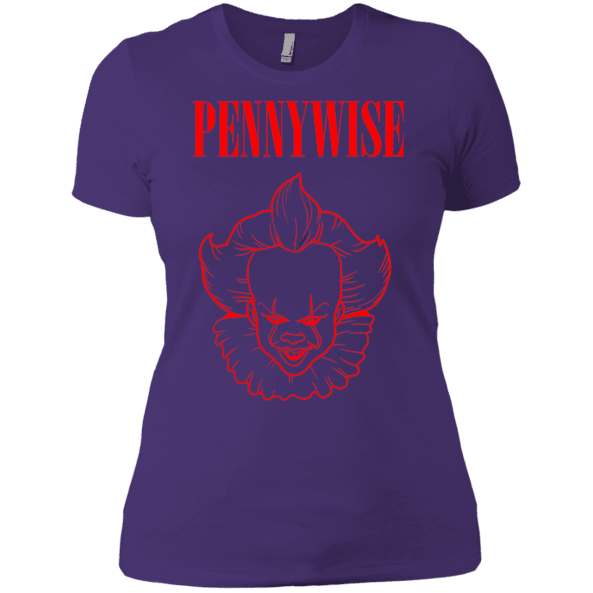 T-Shirts Purple Rush/ / X-Small Pennywise Women's Premium T-Shirt