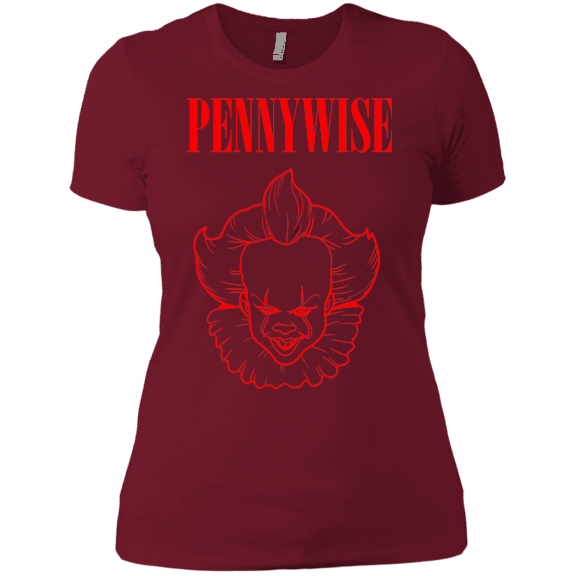 T-Shirts Scarlet / X-Small Pennywise Women's Premium T-Shirt