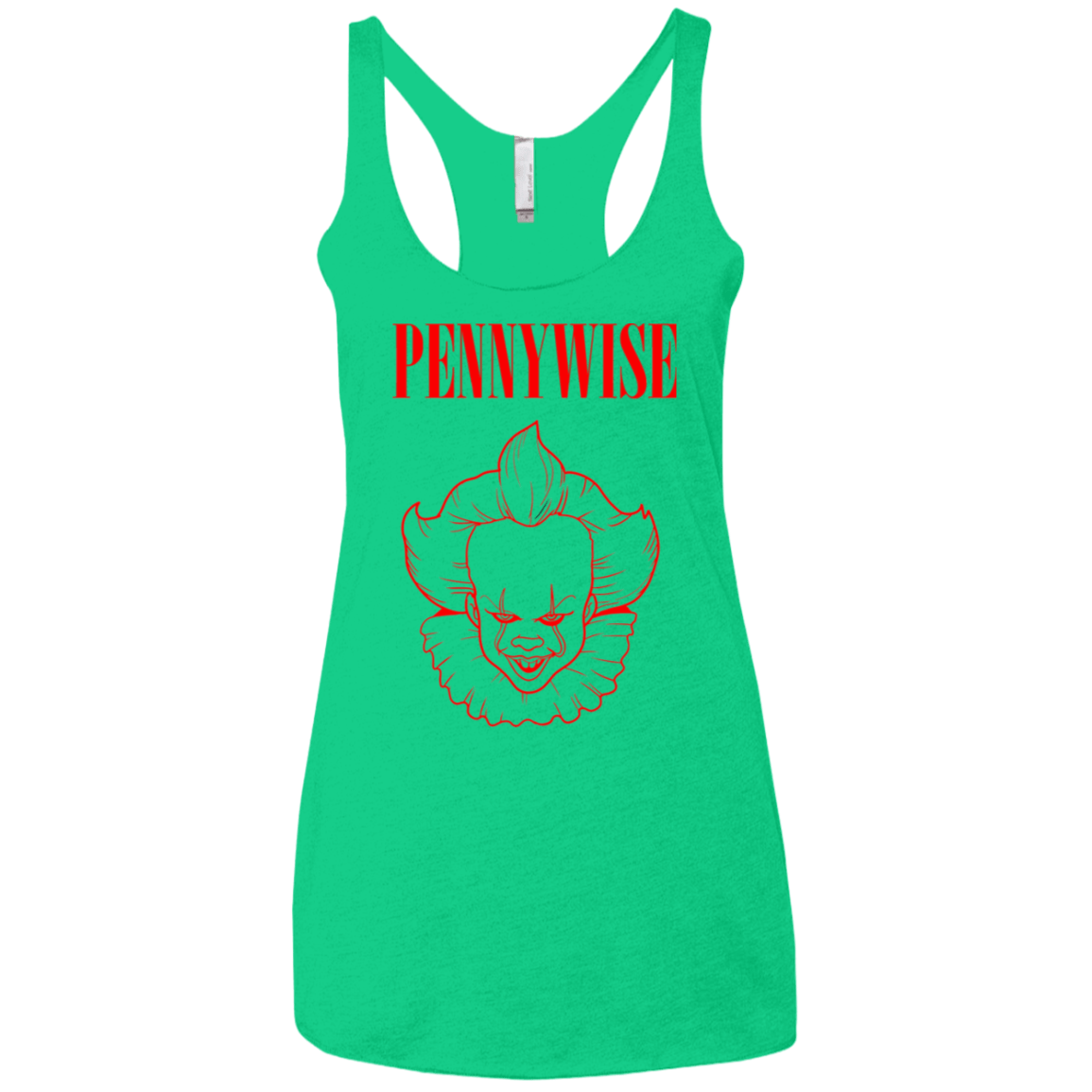 T-Shirts Envy / X-Small Pennywise Women's Triblend Racerback Tank