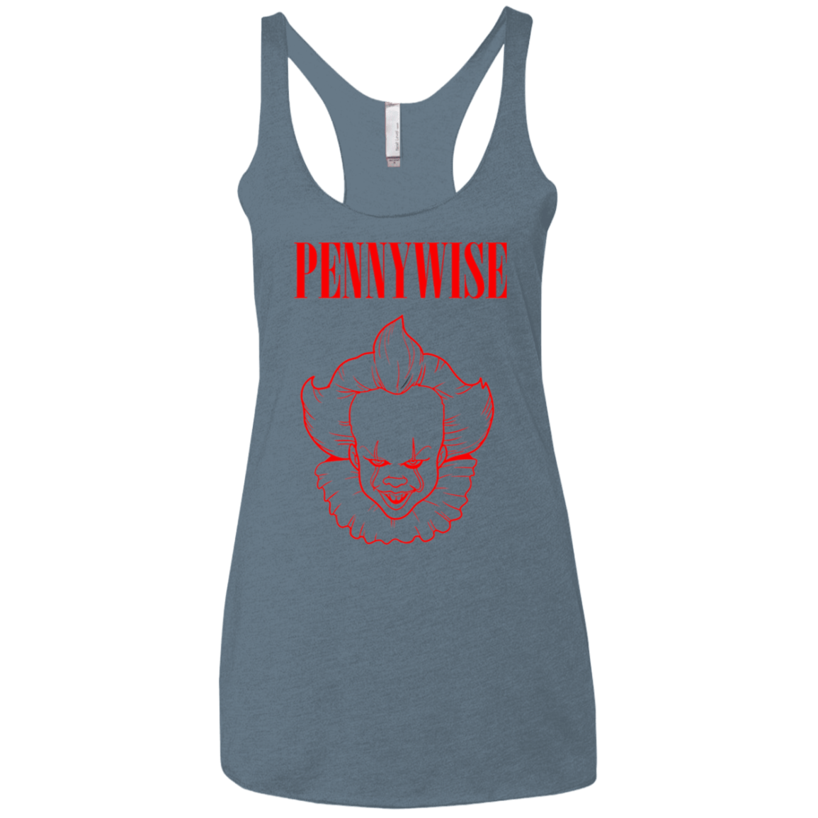 T-Shirts Indigo / X-Small Pennywise Women's Triblend Racerback Tank