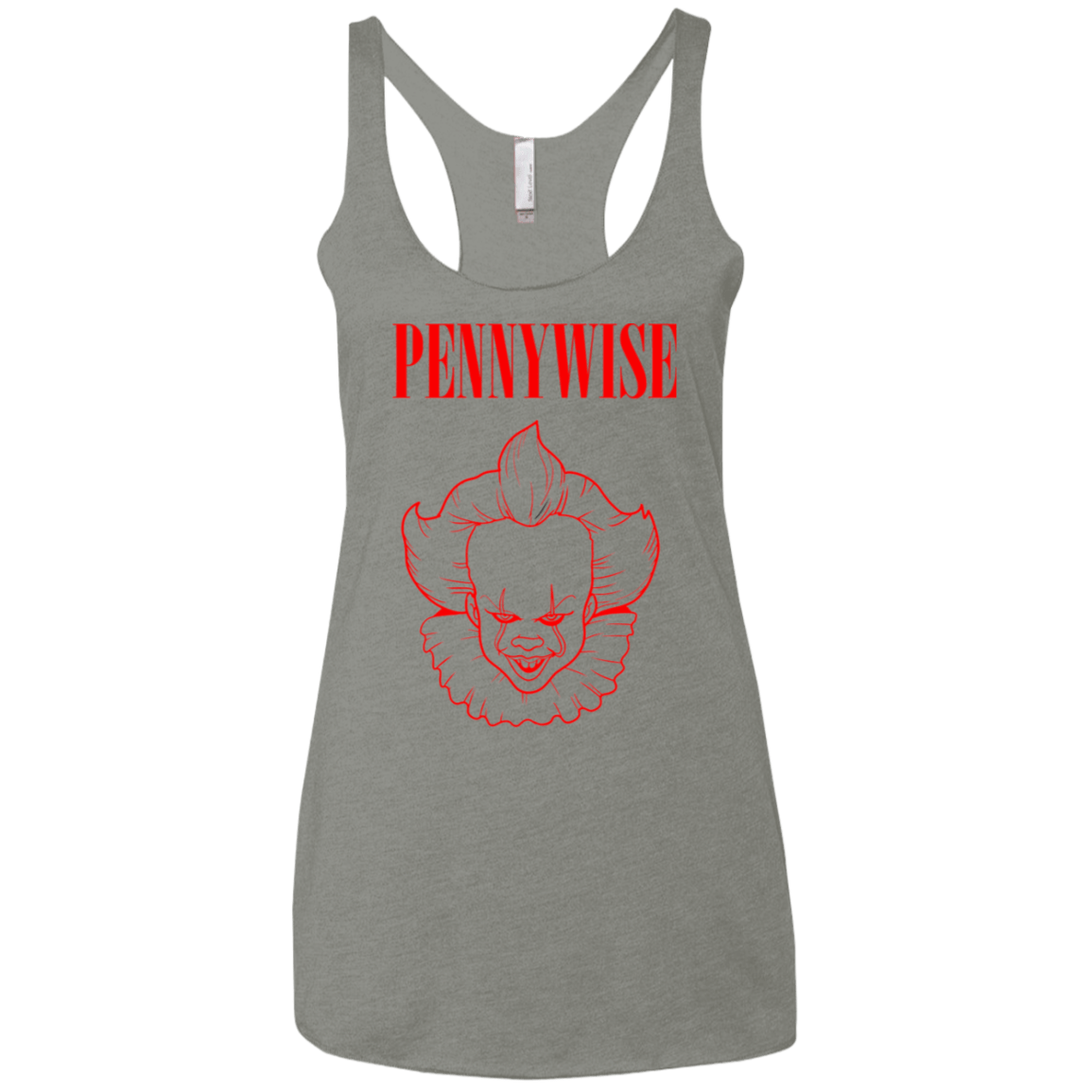 T-Shirts Venetian Grey / X-Small Pennywise Women's Triblend Racerback Tank