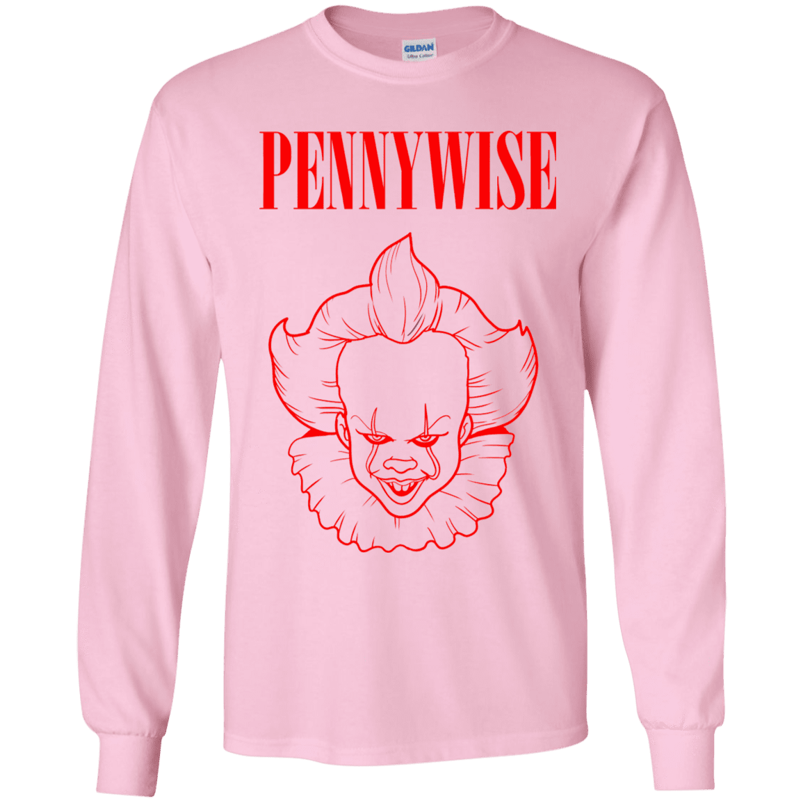 T-Shirts Light Pink / YS Pennywise Youth Long Sleeve T-Shirt