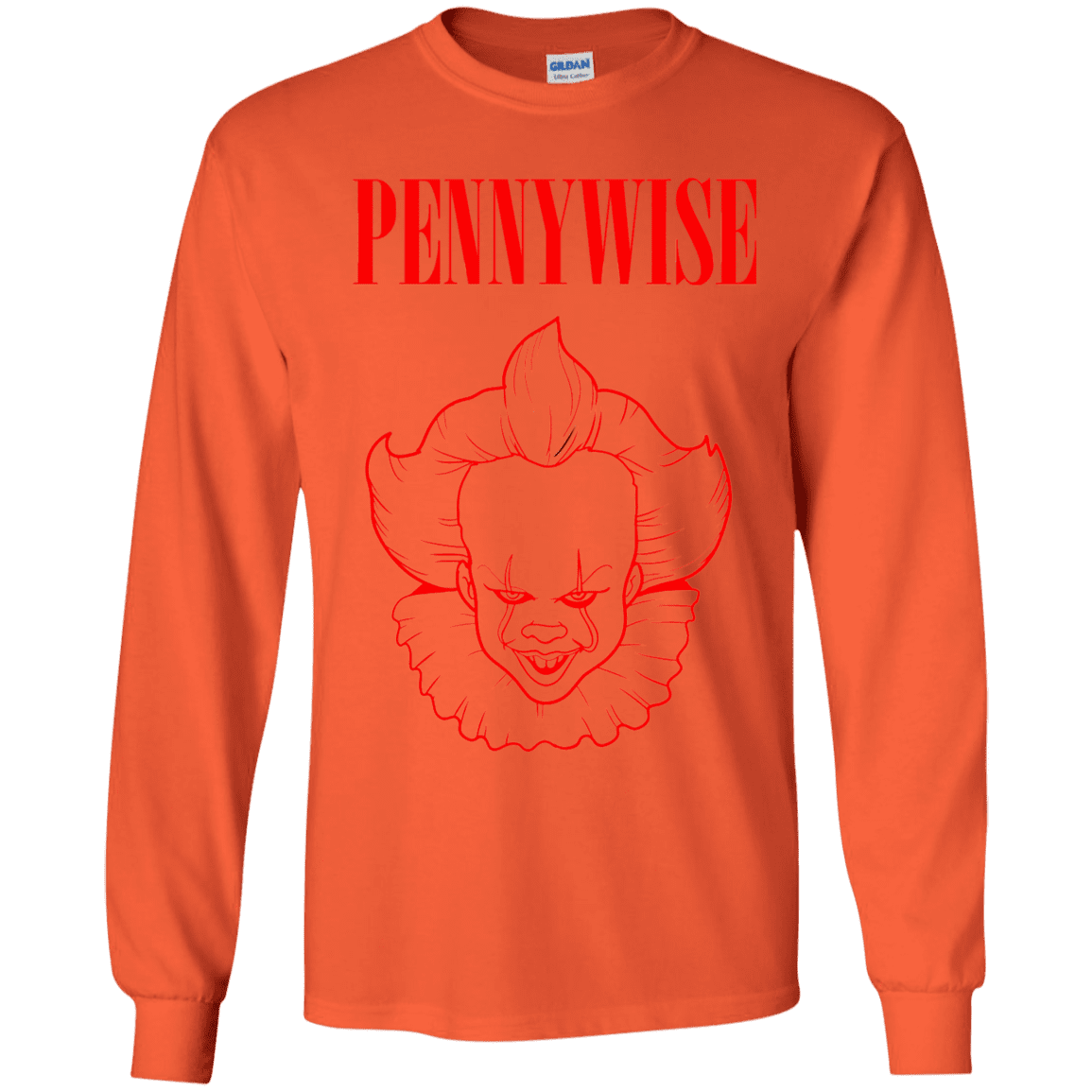 T-Shirts Orange / YS Pennywise Youth Long Sleeve T-Shirt