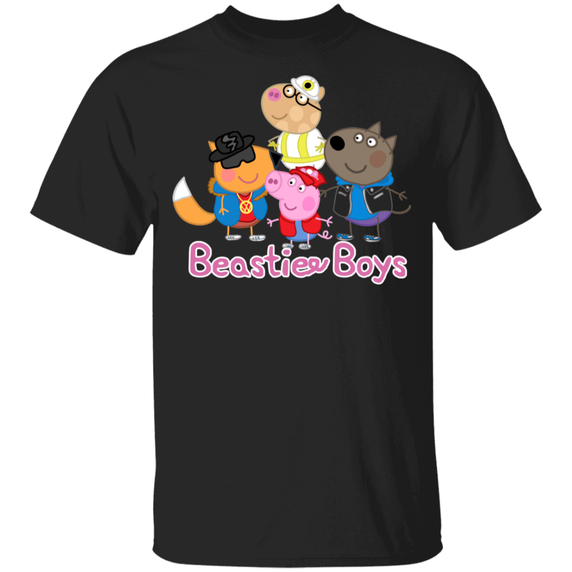 T-Shirts Black / YXS Peppas Beastie Boys Youth T-Shirt