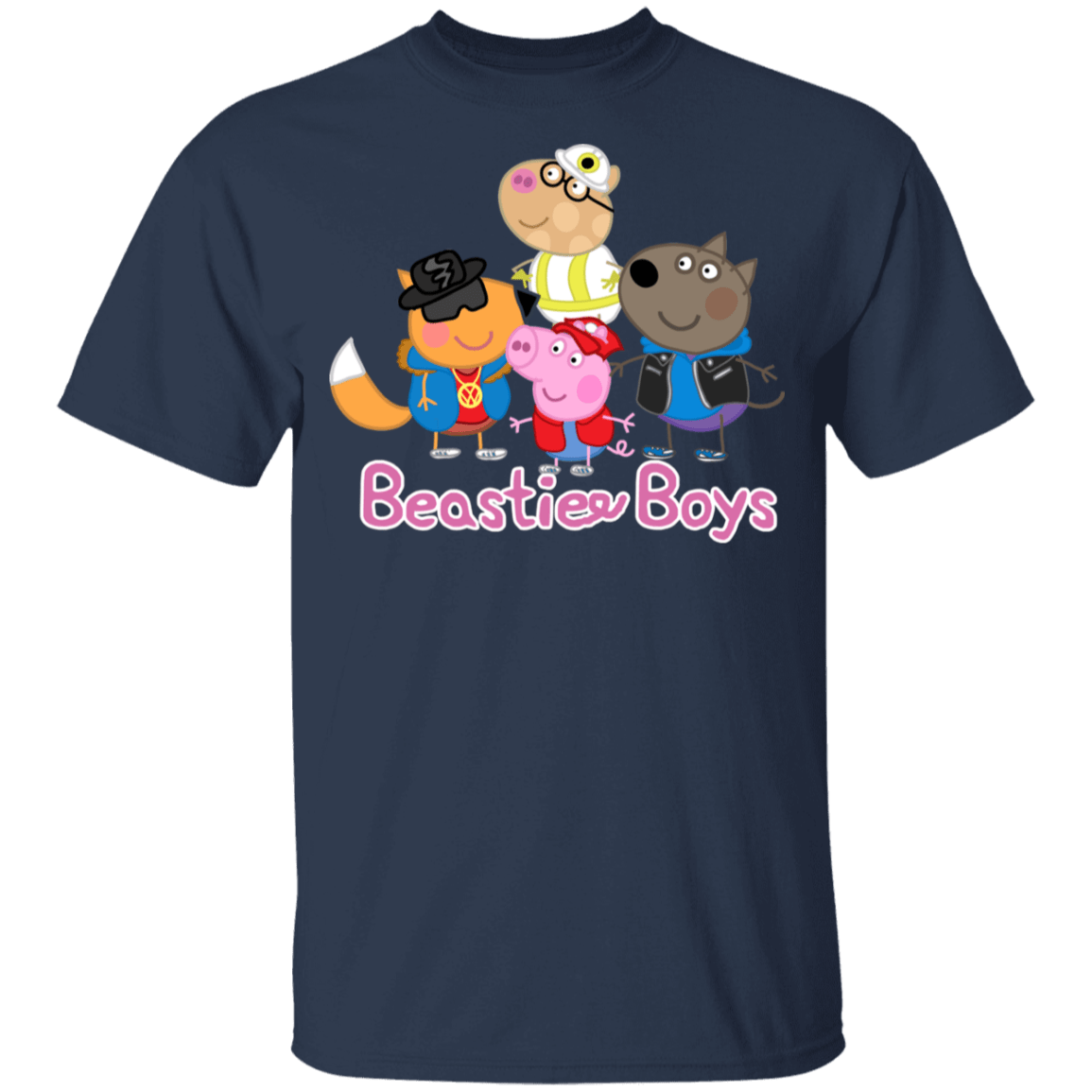 T-Shirts Navy / YXS Peppas Beastie Boys Youth T-Shirt