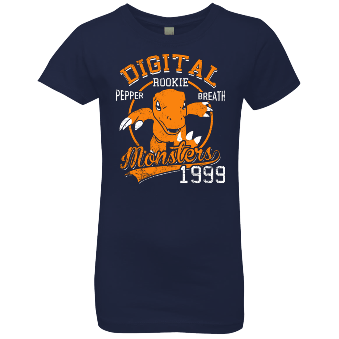 T-Shirts Midnight Navy / YXS Pepper Breath Girls Premium T-Shirt