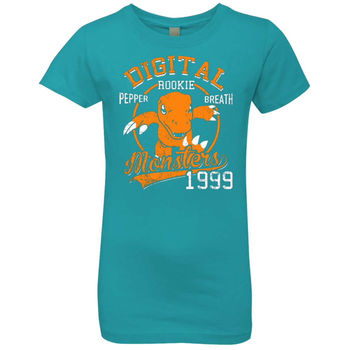 T-Shirts Tahiti Blue / YXS Pepper Breath Girls Premium T-Shirt