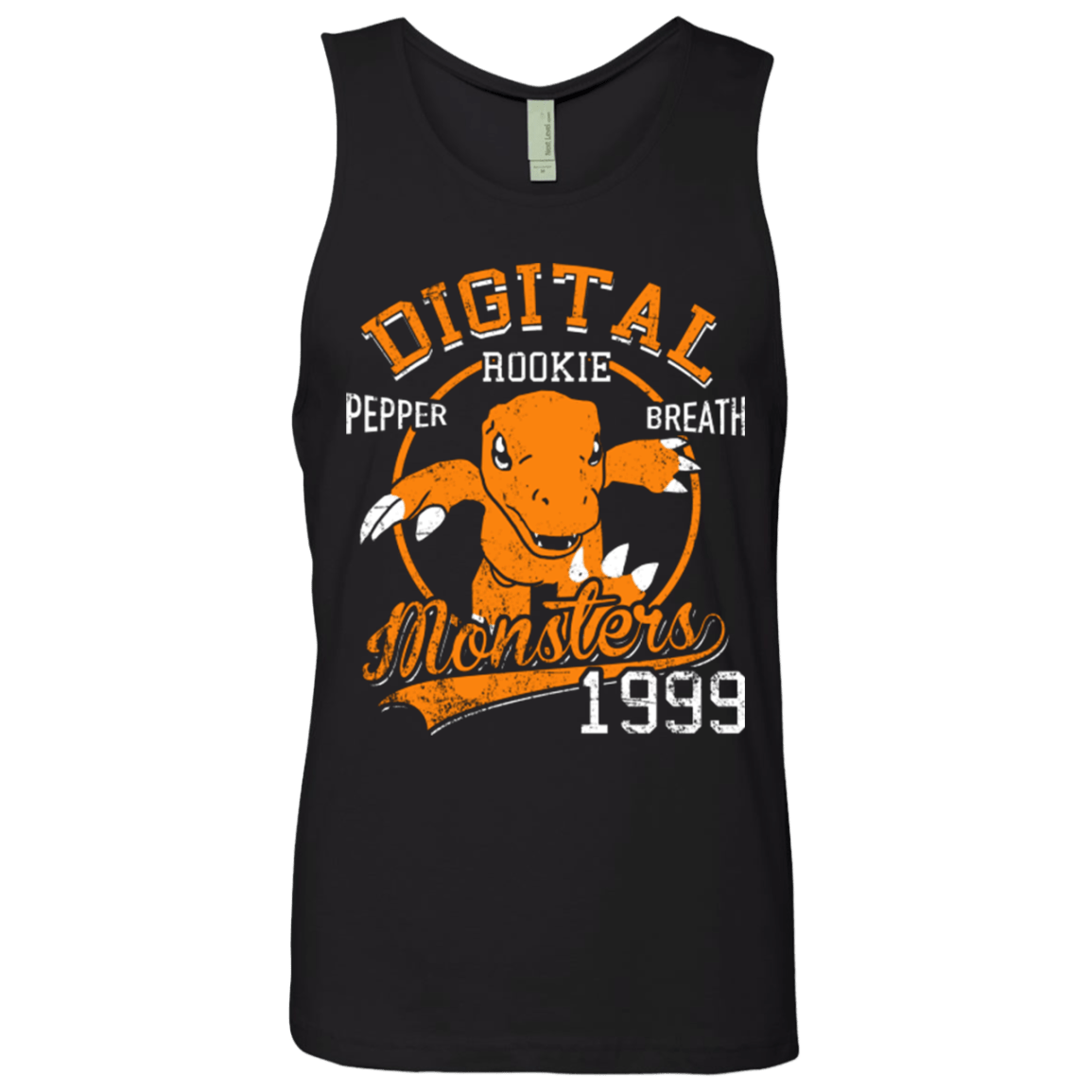 T-Shirts Black / Small Pepper Breath Men's Premium Tank Top