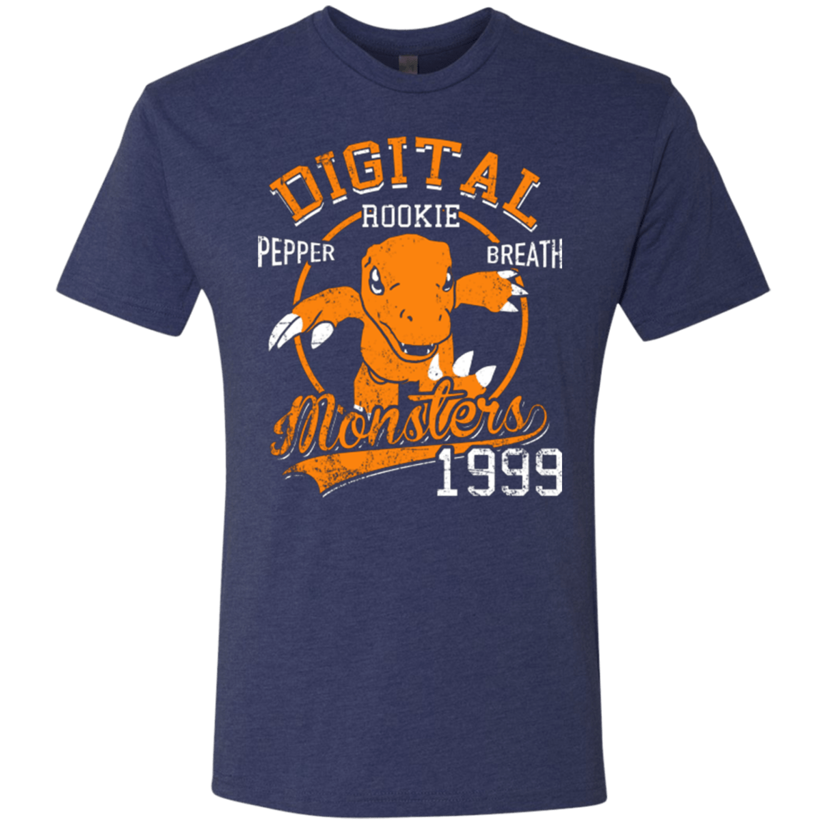 T-Shirts Vintage Navy / Small Pepper Breath Men's Triblend T-Shirt