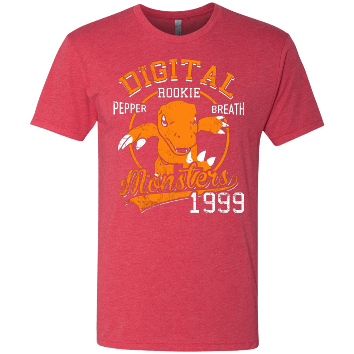 T-Shirts Vintage Red / Small Pepper Breath Men's Triblend T-Shirt