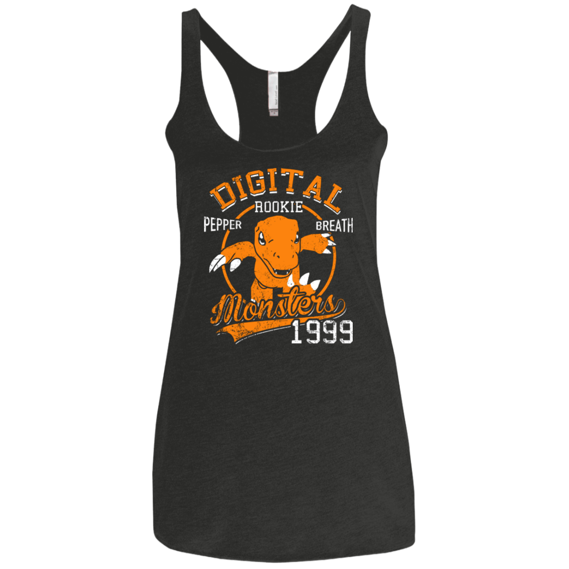 T-Shirts Vintage Black / X-Small Pepper Breath Women's Triblend Racerback Tank