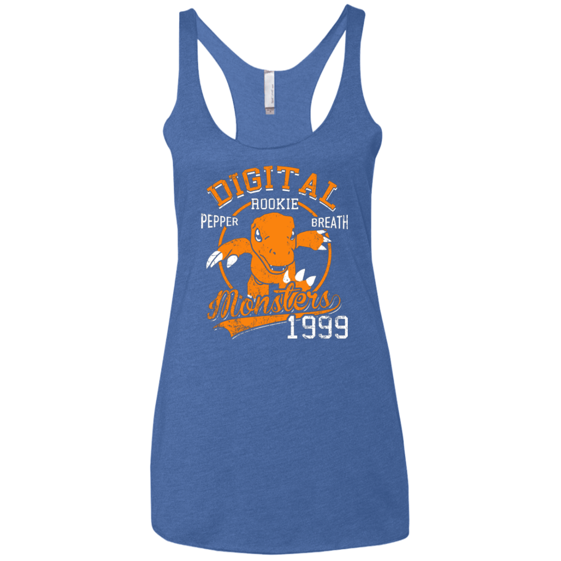 T-Shirts Vintage Royal / X-Small Pepper Breath Women's Triblend Racerback Tank