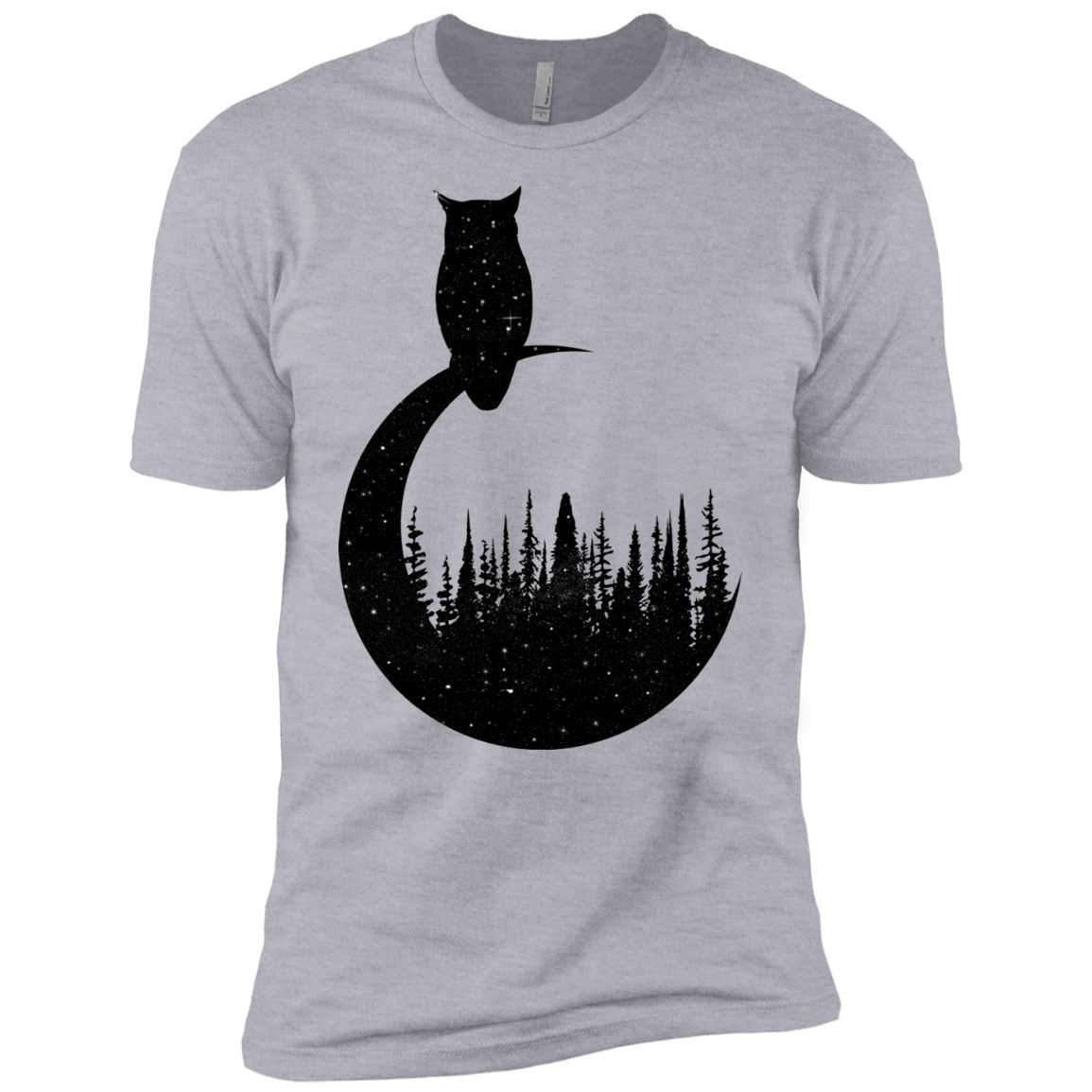 Perched Owl Men's Premium T-Shirt