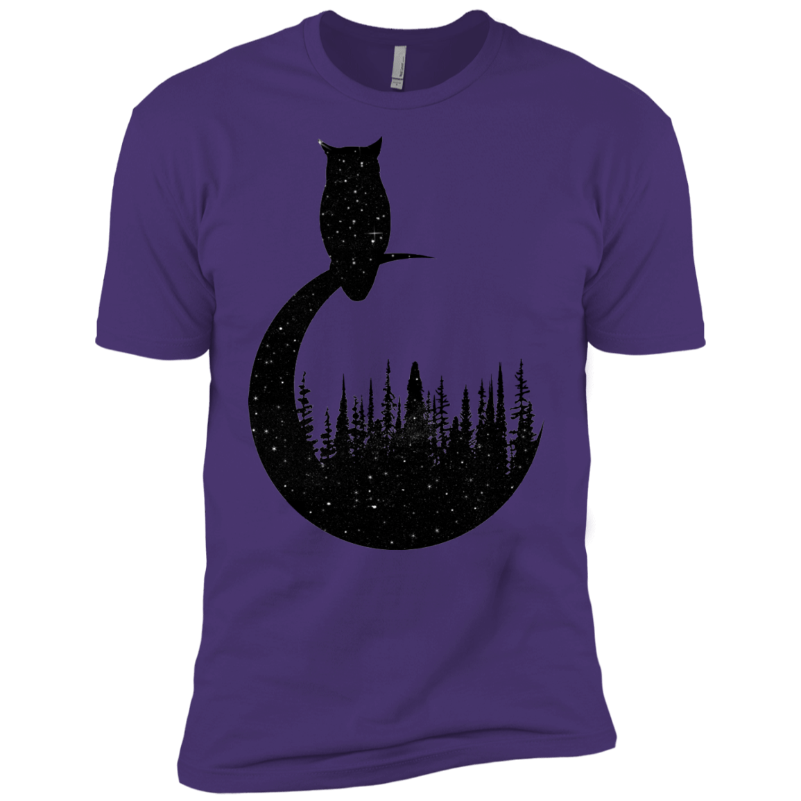 Perched Owl Men's Premium T-Shirt