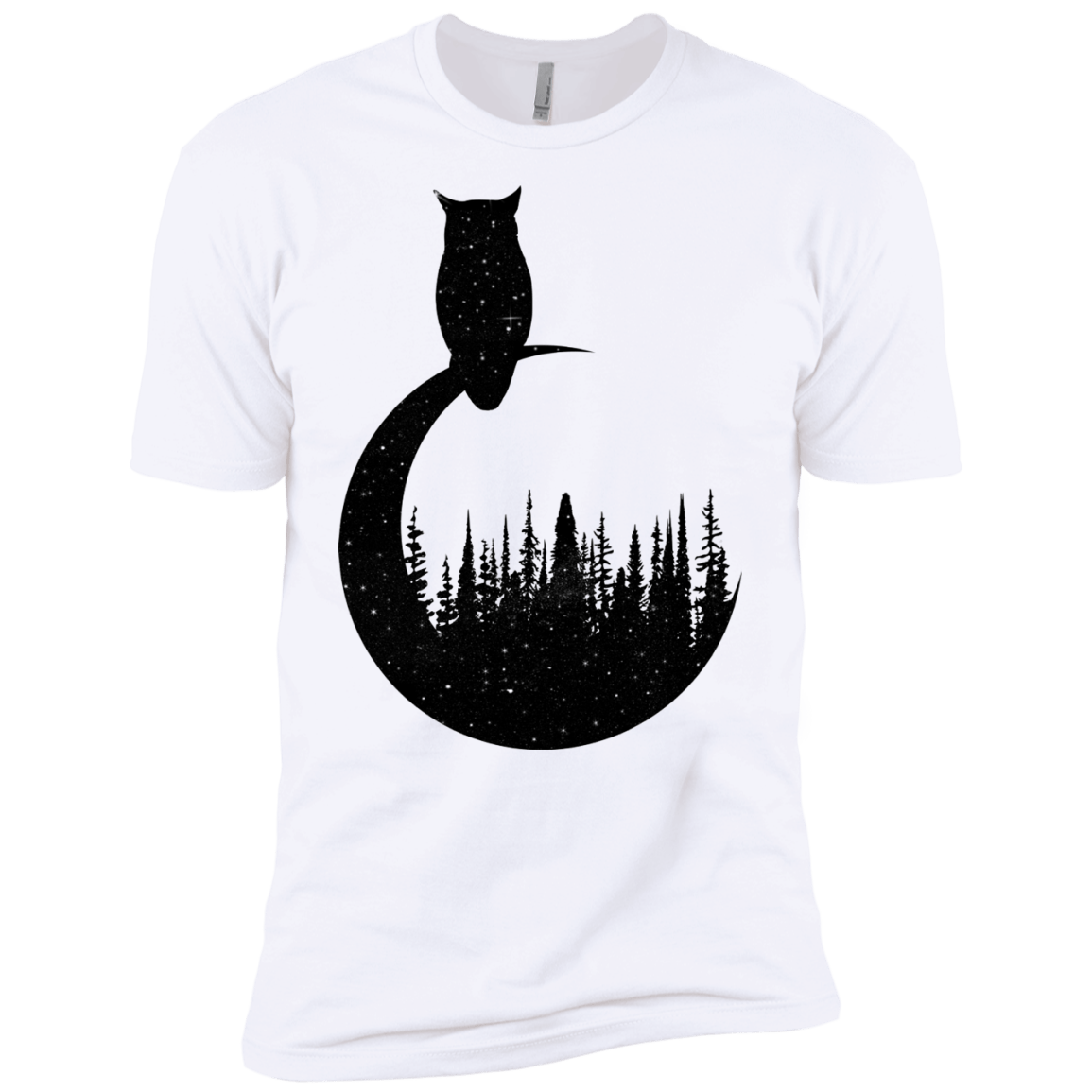 Perched Owl Men's Premium T-Shirt