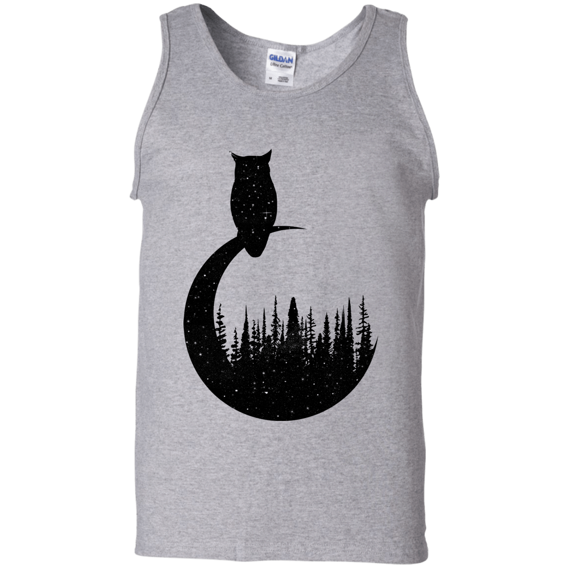 Perched Owl Men's Tank Top