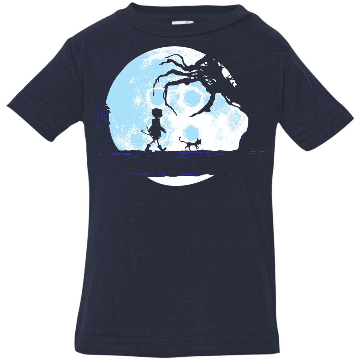T-Shirts Navy / 6 Months Perfect Moonwalk- Coraline Infant Premium T-Shirt