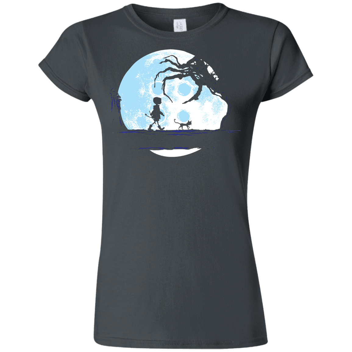 T-Shirts Charcoal / S Perfect Moonwalk- Coraline Junior Slimmer-Fit T-Shirt