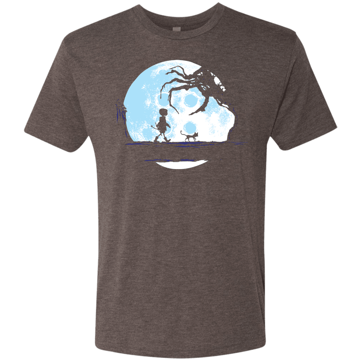 T-Shirts Macchiato / S Perfect Moonwalk- Coraline Men's Triblend T-Shirt