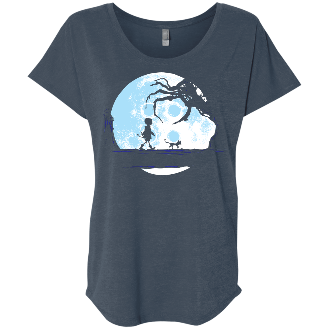 Perfect Moonwalk- Coraline Triblend Dolman Sleeve