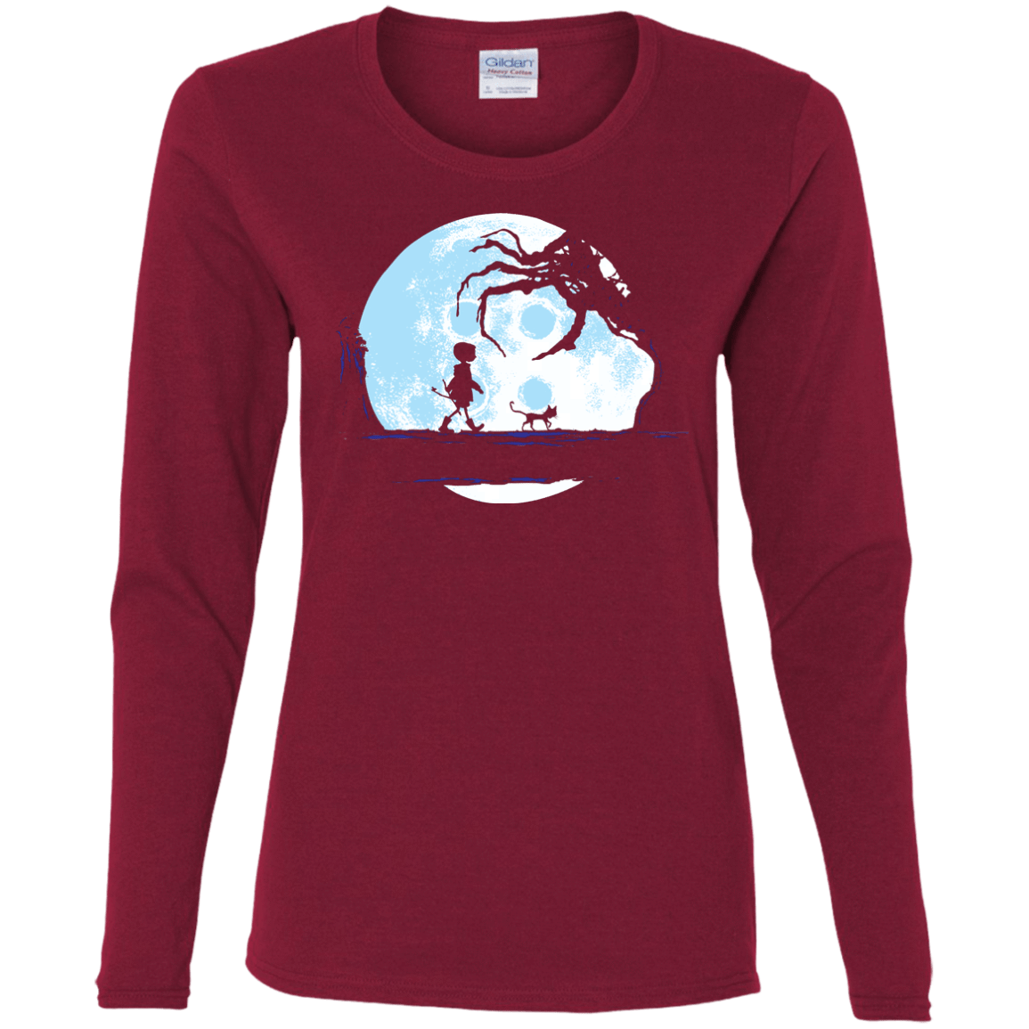 T-Shirts Cardinal / S Perfect Moonwalk- Coraline Women's Long Sleeve T-Shirt