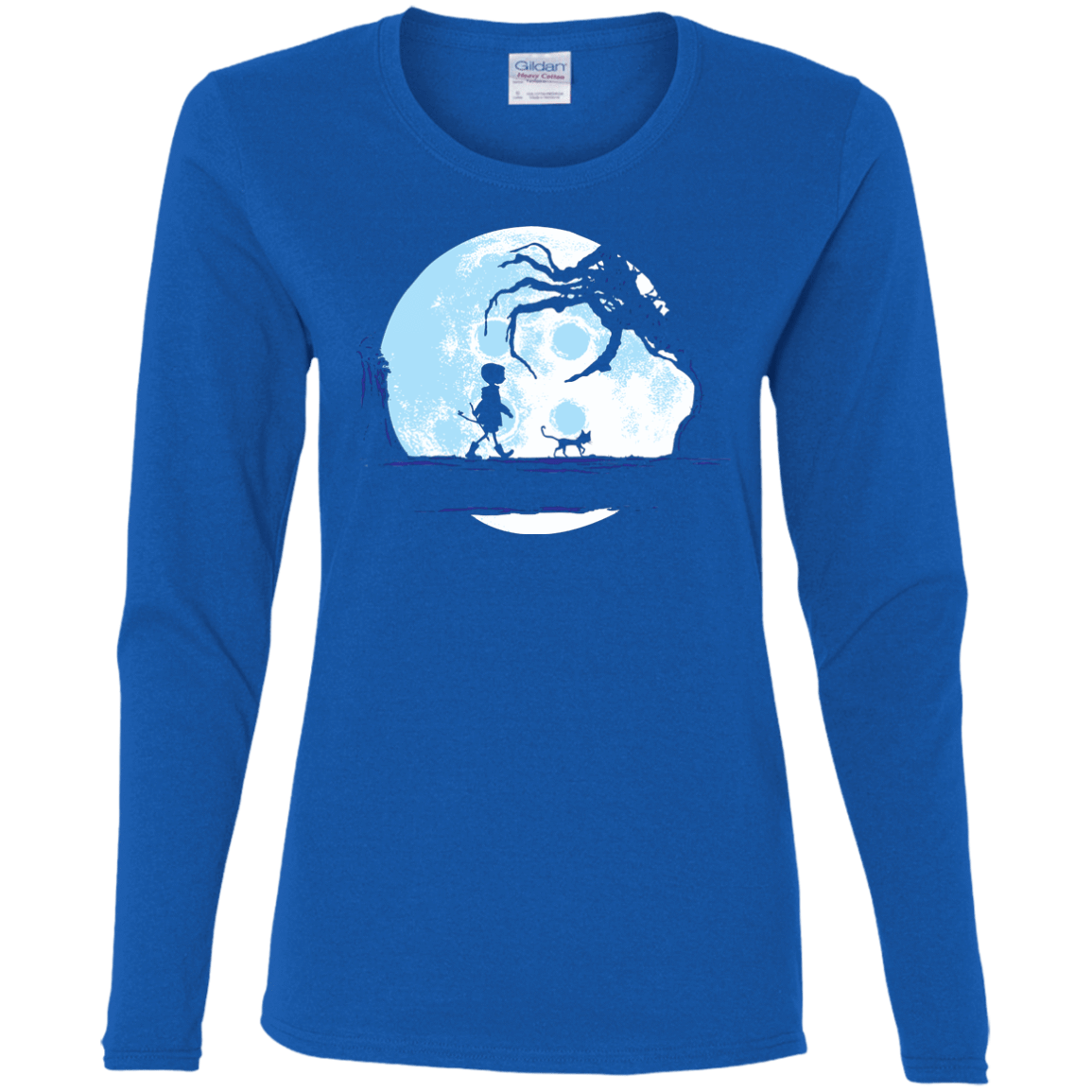 T-Shirts Royal / S Perfect Moonwalk- Coraline Women's Long Sleeve T-Shirt