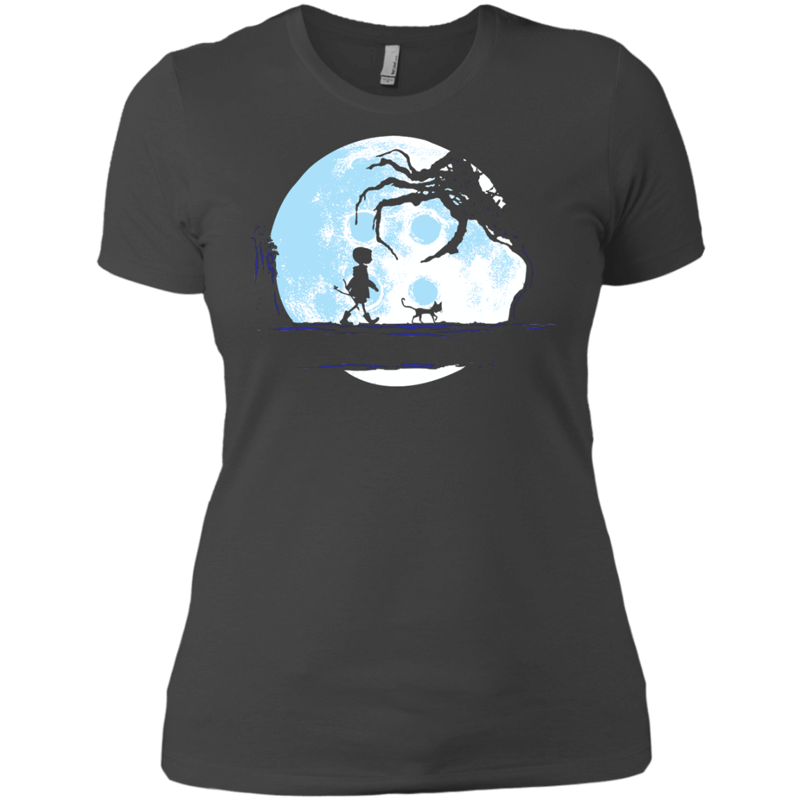 T-Shirts Heavy Metal / X-Small Perfect Moonwalk- Coraline Women's Premium T-Shirt