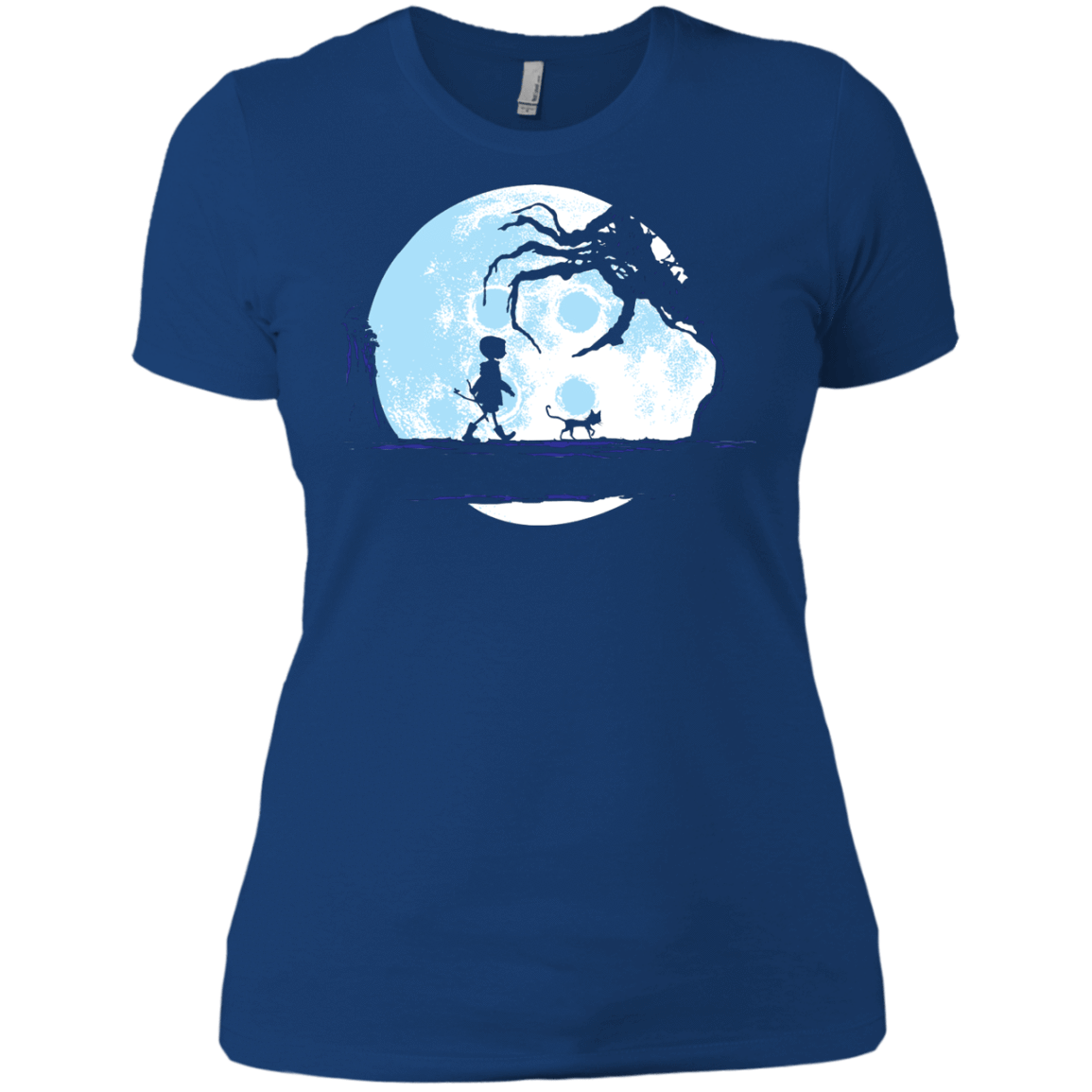 T-Shirts Royal / X-Small Perfect Moonwalk- Coraline Women's Premium T-Shirt