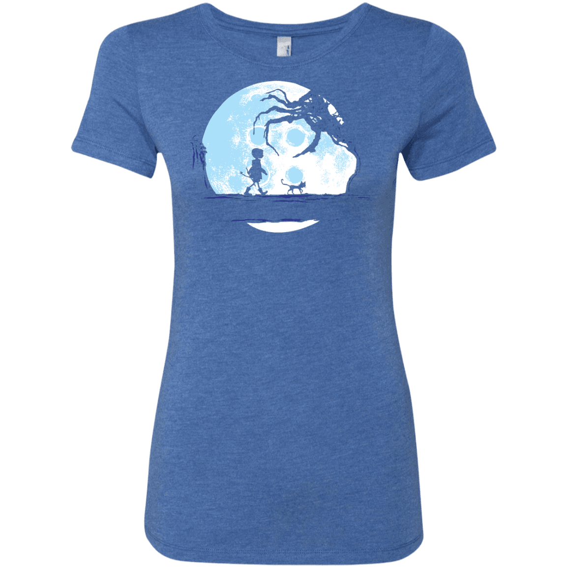 T-Shirts Vintage Royal / S Perfect Moonwalk- Coraline Women's Triblend T-Shirt