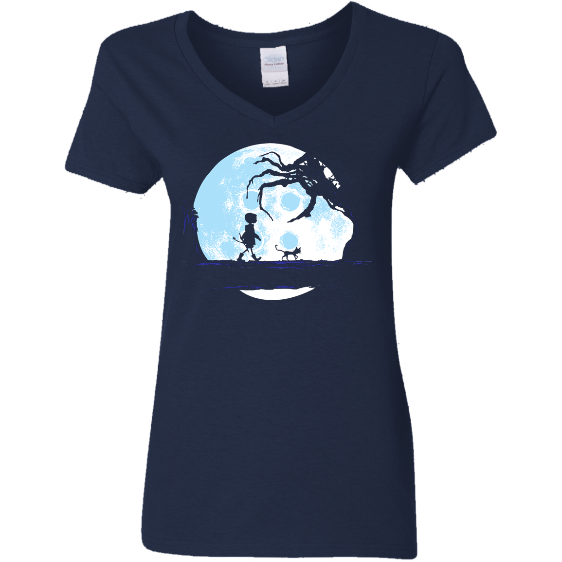 Perfect Moonwalk- Coraline Women's V-Neck T-Shirt