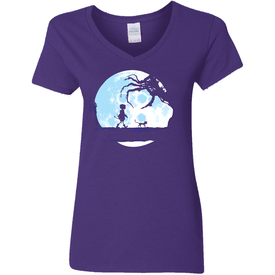 Perfect Moonwalk- Coraline Women's V-Neck T-Shirt